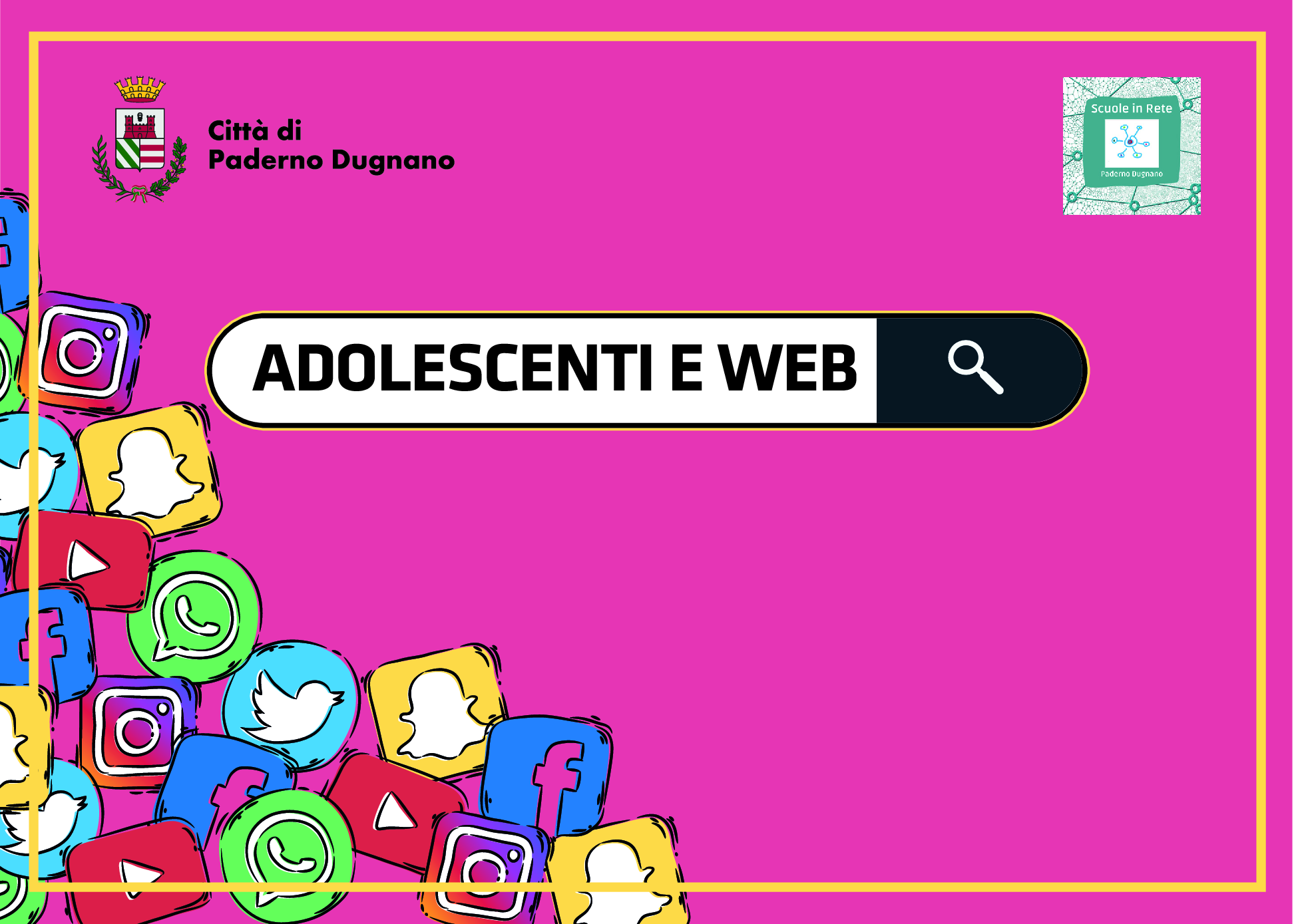 Nell’ambito delle iniziative del ciclo Adolescenti e web, due incontri sul tema Generazioni Connesse: comprendere i Giovani tra Cyberbullismo, Relazioni Digitali e Cambiamenti Cognitivi.